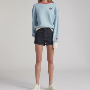 Rag & Bone Ellie Western Denim Shorts